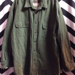 Photo detail:HUNTERS SHIRT W/THICK PLAID LINING