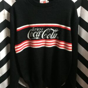 Photo detail:COCA COLA PULLOVER KNIT SWEATER