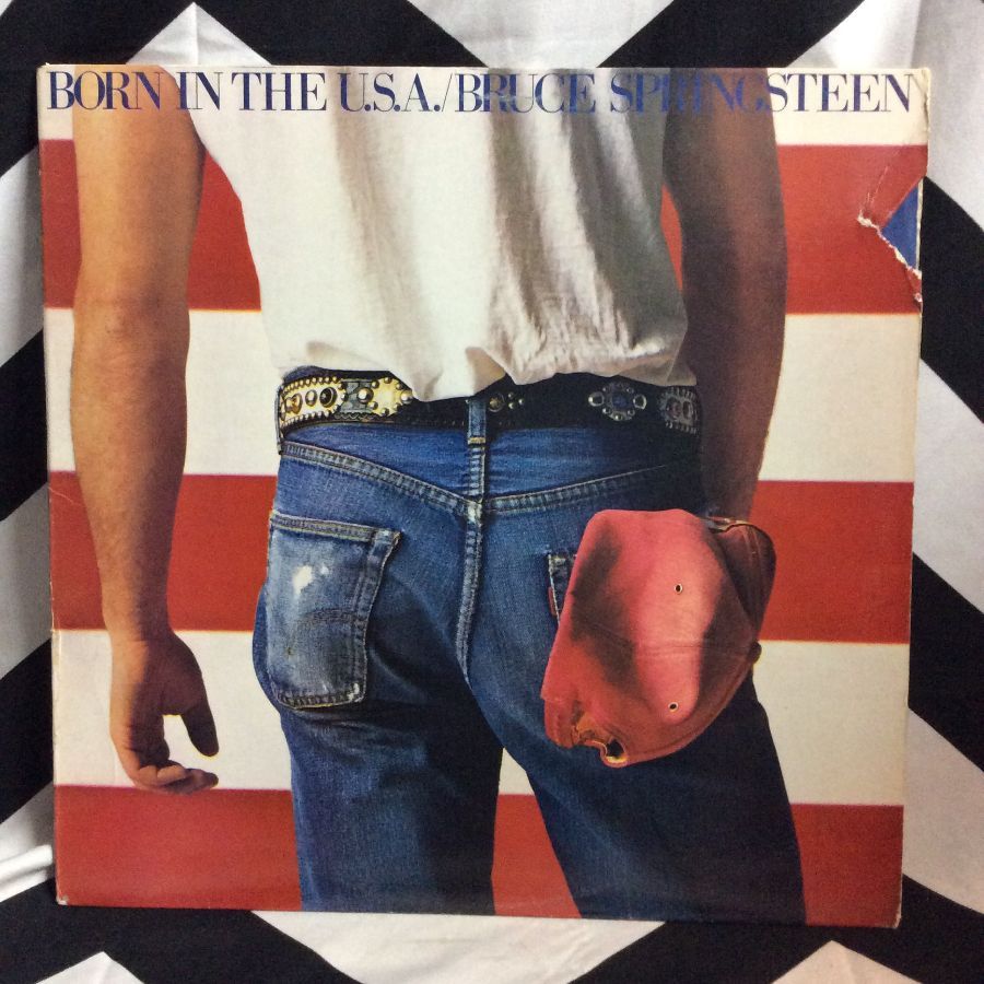 VINYL Bruce Springsteen ?Born In The USA as-is cover 1
