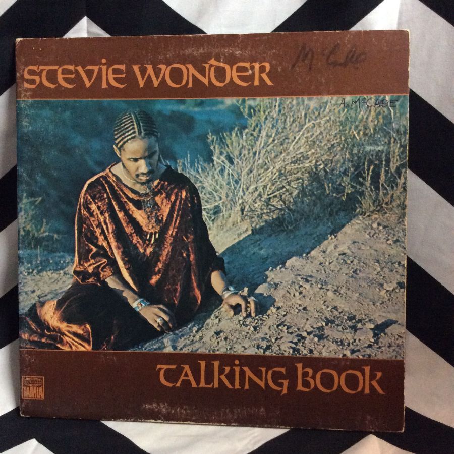 Vinyl Record Stevie Wonder – Talking Book | Boardwalk Vintage