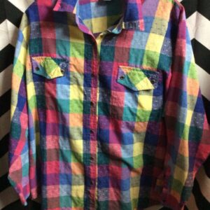 Photo detail:SHIRT TEXTURED PLAID CHECKERED