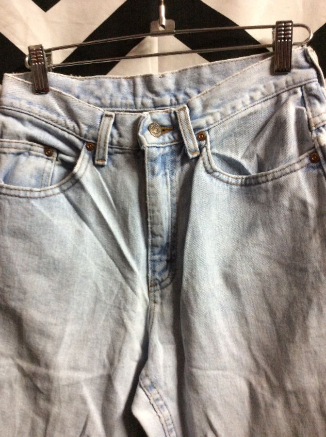 Light Wash Lee Denim Jeans W/perfect Fit | Boardwalk Vintage