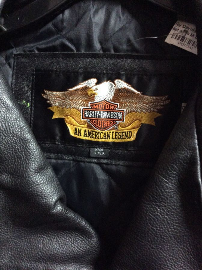 Harley Davidson Leather Motorcycle Jacket | Boardwalk Vintage