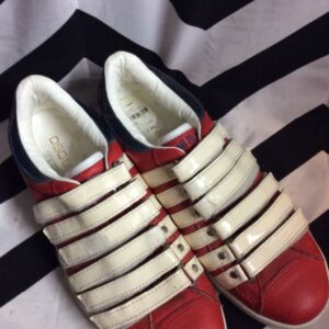 Photo detail:DSQUARED PATENT LEATHER W/VELCRO STRAP SHOES