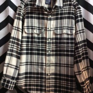 Photo detail:LS BD CLASSIC PLAID FLANNEL SHIRT THICK