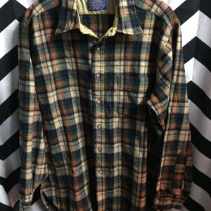 Photo detail:LS BD PENDLETON WOOL FLANNEL SHIRT AUTUMN COLORS