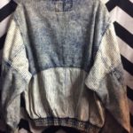 Washed Denim Bomber Jacket - Ready-to-Wear 1AB74I