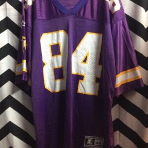 Photo detail:MINNESOTA VIKINGS #84 MOSS FOOTBALL JERSEY