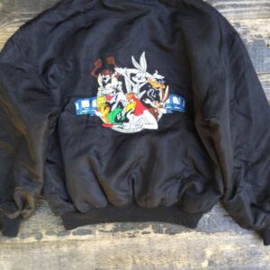 Photo detail:LOONEY TUNES ZIP-UP BOMBER JACKET QUILTED LINING