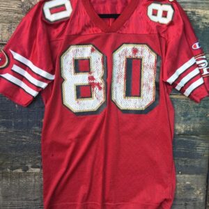 Photo detail:NFL SAN FRANCISCO 49ER’S #80 RICE FOOTBALL JERSEY