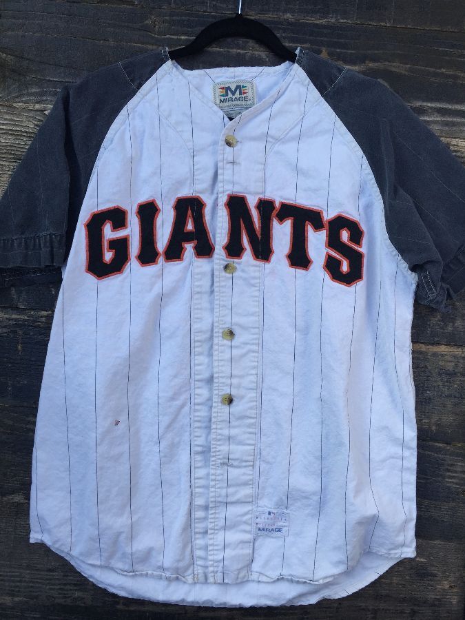 MLB San Francisco Giants Cotton button up Jersey #25 1