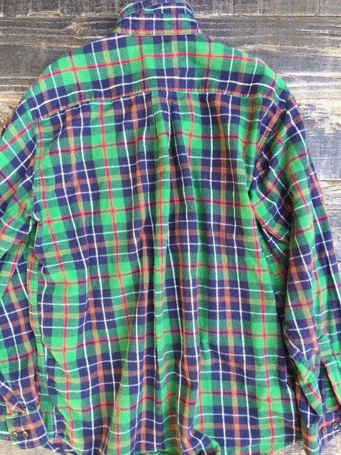 Foresty Ll Bean Flannel | Boardwalk Vintage