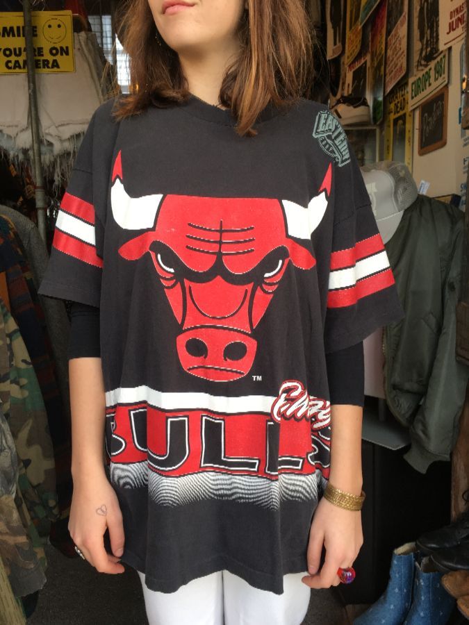 NBA Chicago Bulls Striped T-Shirt