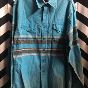 Photo detail:WRANGLER COTTON STRIPED SHIRT W/ 2 FRONT POCKETS