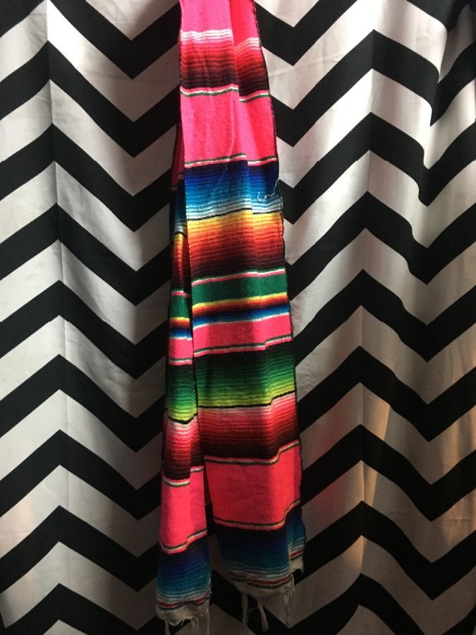 MEXICAN BLANKET SCARF 1