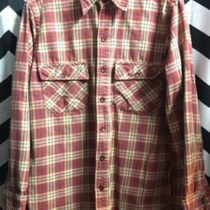 Photo detail:L.L. BEAN FLANNEL SHIRT W/ PLAID DESIGN