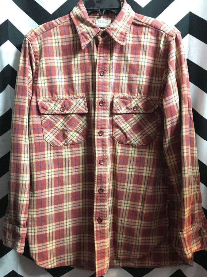LS BD FLANNEL SHIRT HOLE IN ARM 1