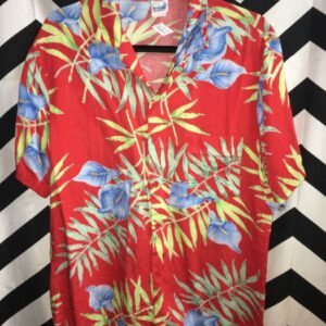 Photo detail:CLASSIC HAWAIIAN PRINT SHIRT RAYON