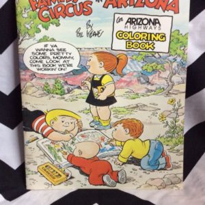 Photo detail:THE FAMILY CIRCUS IN ARIZONA COLORING BOOK