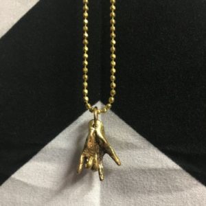 SAY ANYTHING CHARM NECKLACE- I love U 1