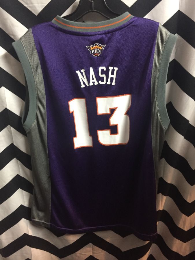 75th Anniversary Nash #13 Phoenix Suns Purple NBA Jersey - Kitsociety