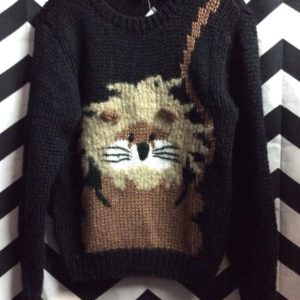 Sweater Knitted Lion 1