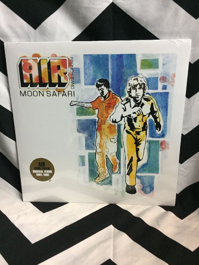 Bw Vinyl Record Air Moon Safari Boardwalk Vintage