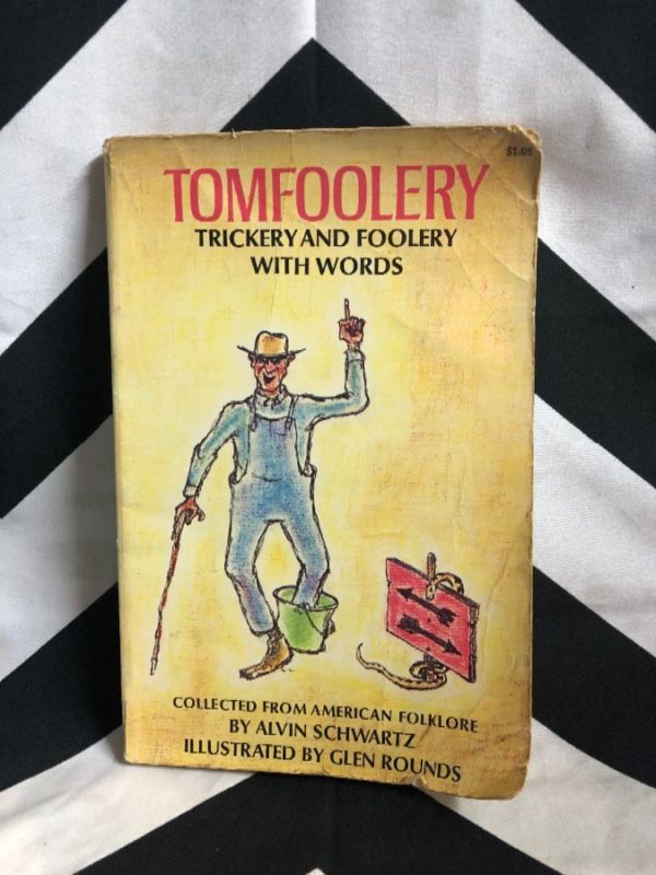 Book Alvin Schwartz Tomfoolery Boardwalk Vintage