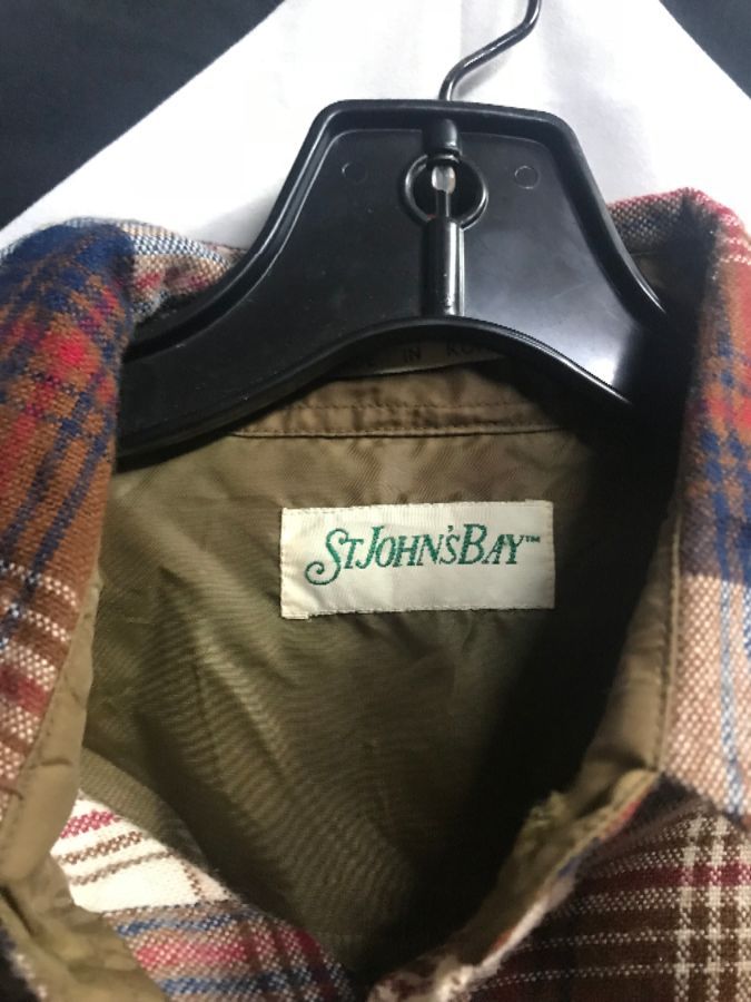 St Johns Bay 1990s Vintage Flannel Shirt