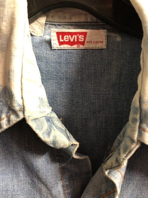 bleached levis