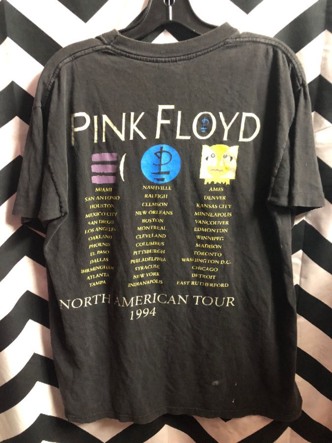 T-shirt Pink Floyd – North American Tour 1994 | Boardwalk Vintage