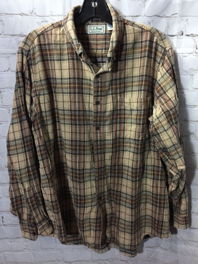 Classic Flannel L.l Bean Shirt | Boardwalk Vintage