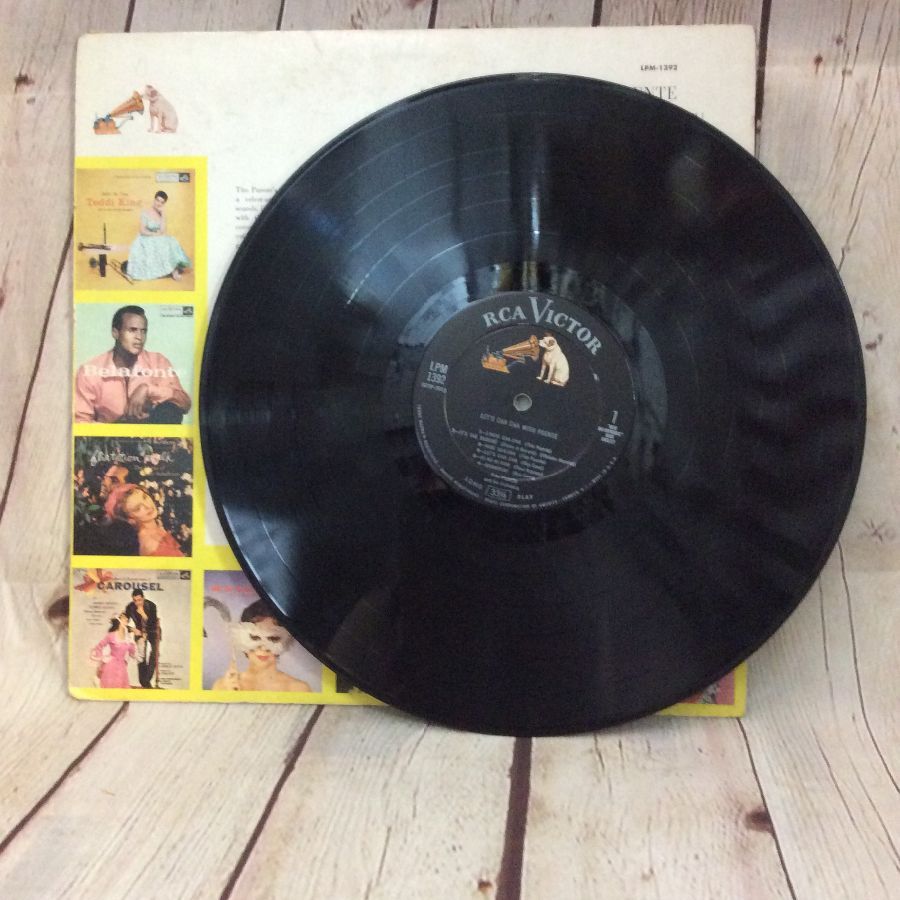 VINYL - TITO PUENTE AND HIS ORCHESTRA – LETS CHA CHA WITH TITO PUENTE AND HIS ORCHESTRA