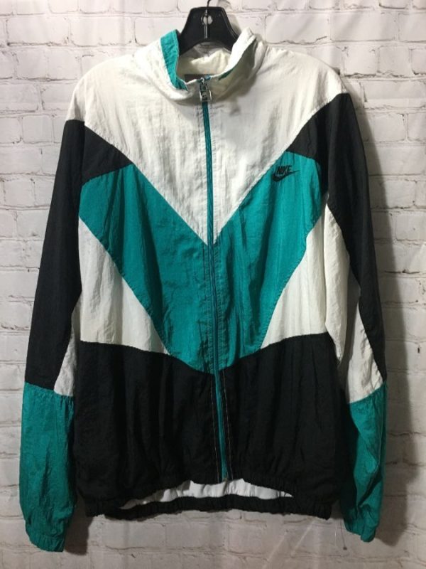 colorblock windbreaker nike
