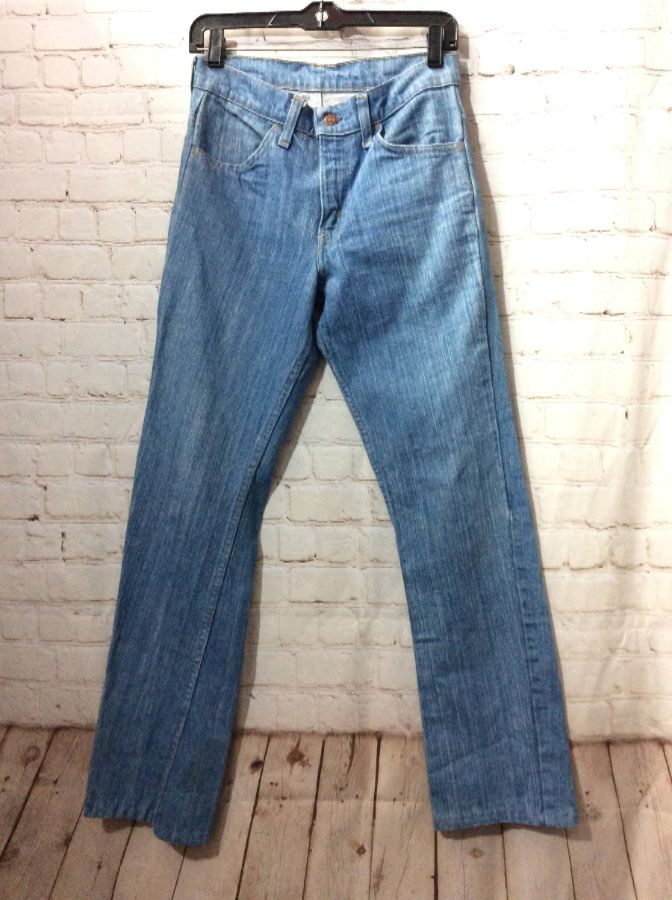 High Waisted Denim Pants 1970s- Levis Orange Label | Boardwalk Vintage