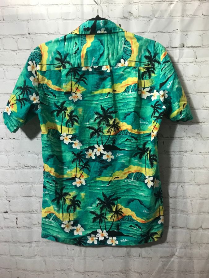 Classic Cotton Tropical Hawaiian Shirt | Boardwalk Vintage