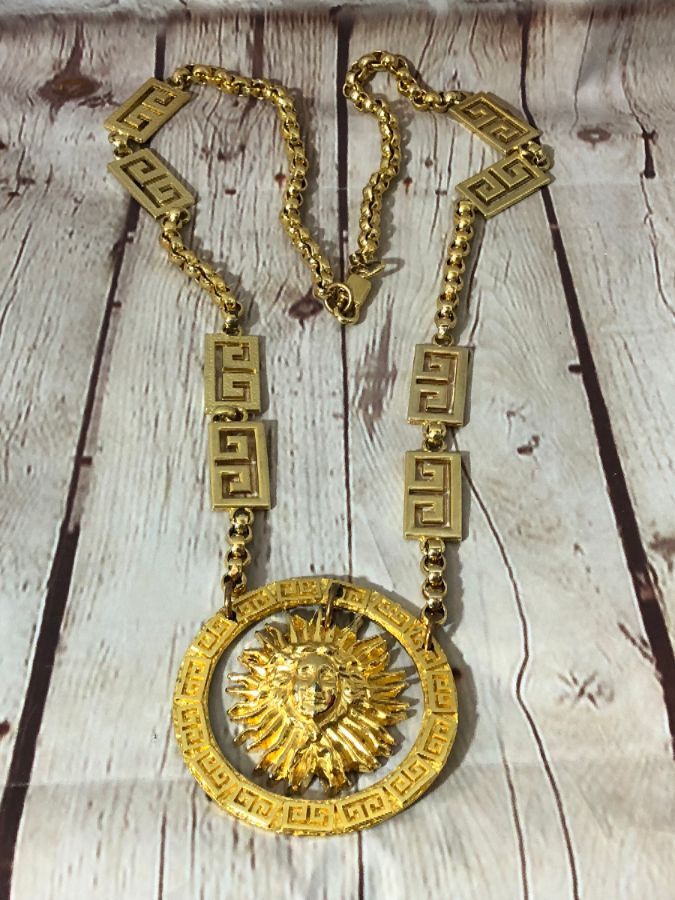 vintage versace necklace