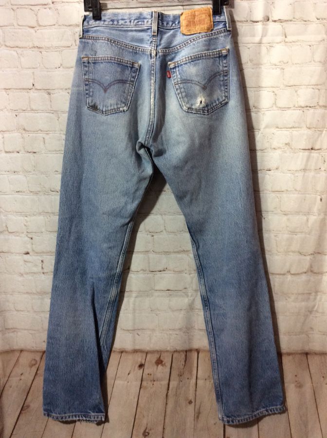 Levis Denim Jeans Classic 501xx Acid Washed | Boardwalk Vintage