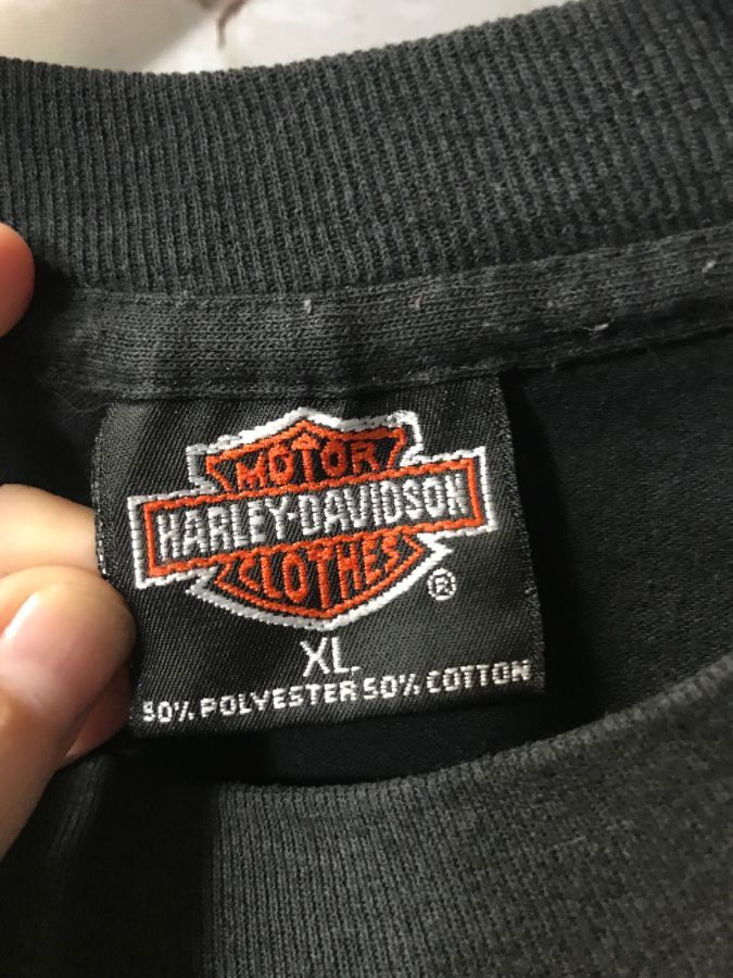 Sturgis Harley-Davidson® Men's Skull Collage Dye Short Sleeve T-Shirt 