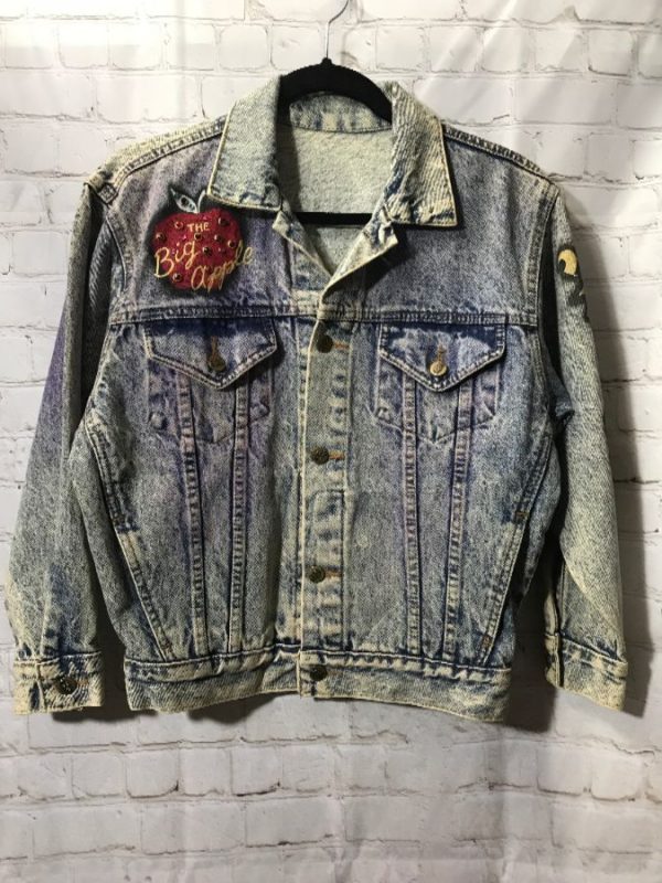 Authentic Tony Alamo New York Rhinestone Studded Denim Jacket ...