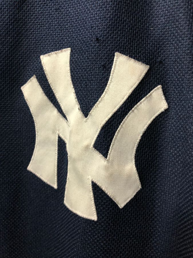 Vintage New York Yankees Baseball Jersey Majestic Made USA Size Medium M MLB Baseball American League Bronx Jeter 1990s Original