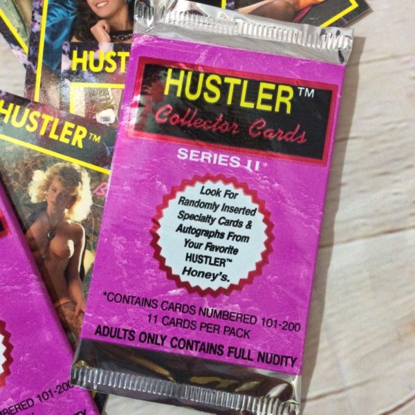 product details: VINTAGE HUSTLER MAGAZINE COLLECTOR CARDS SERIES II photo