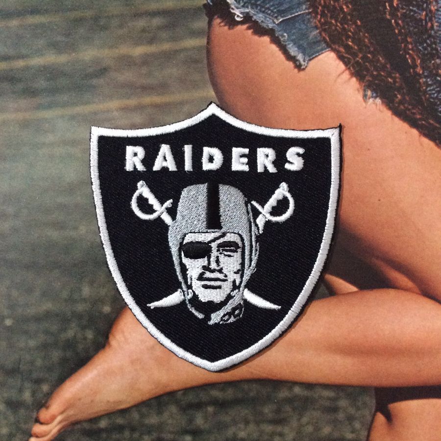 NFL, Oakland Raider Nation Embroidered Patch -New 