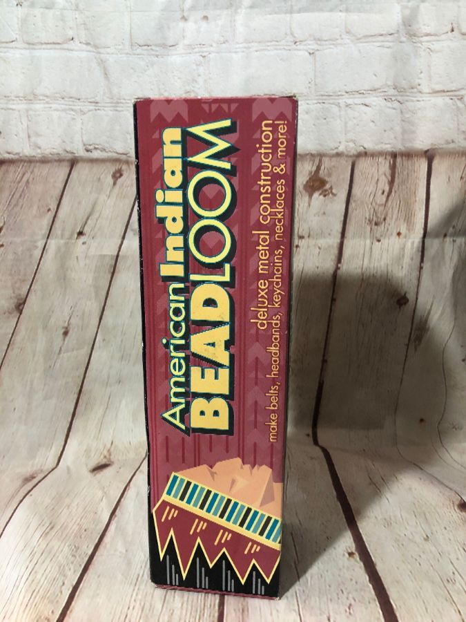 product details: AMERICAN INDIAN BEAD LOOM W/ METAL IN BOX photo