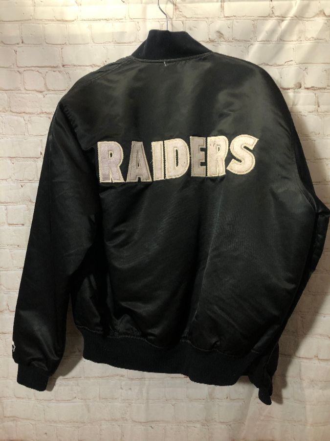 Vintage Raiders Starter Jacket Classic Back Lettering As-is