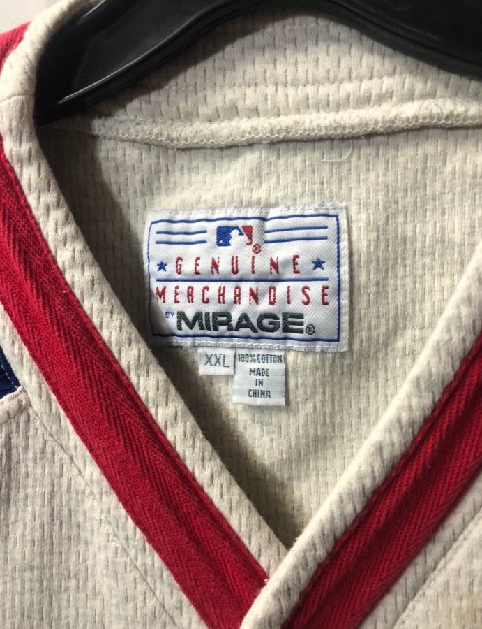 Mlb Cleveland Indians Baseball Jersey Cotton | Boardwalk Vintage
