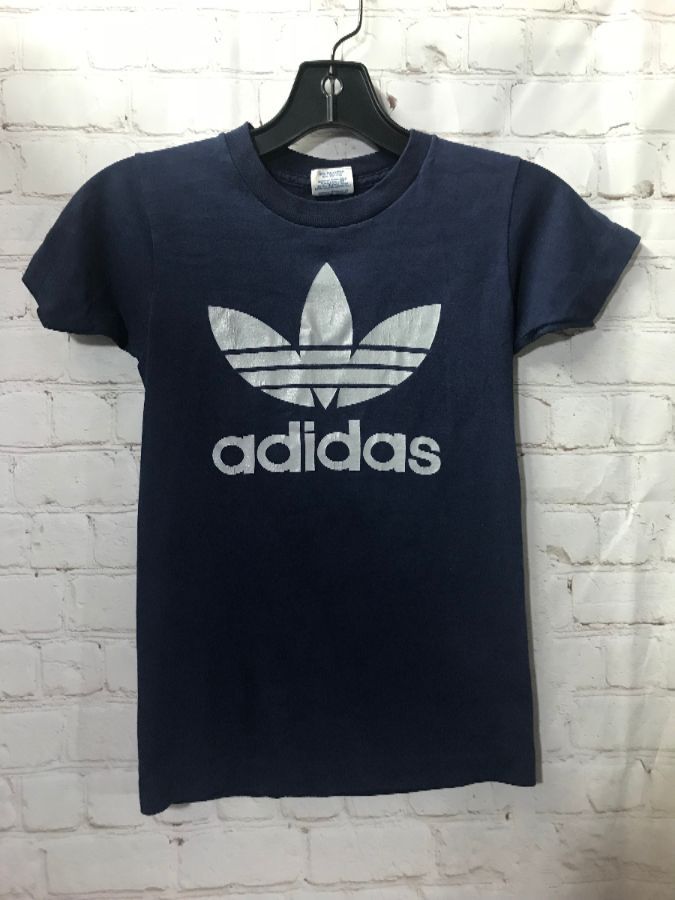 white and silver adidas shirt