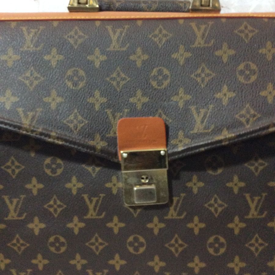 louis vuitton briefcase used