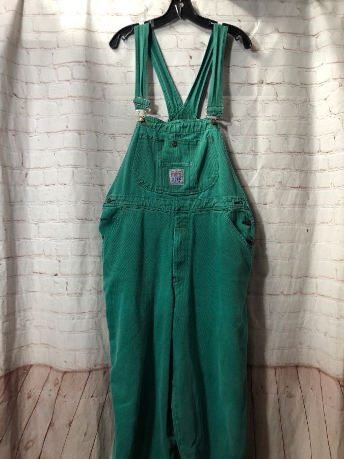 faded overalls