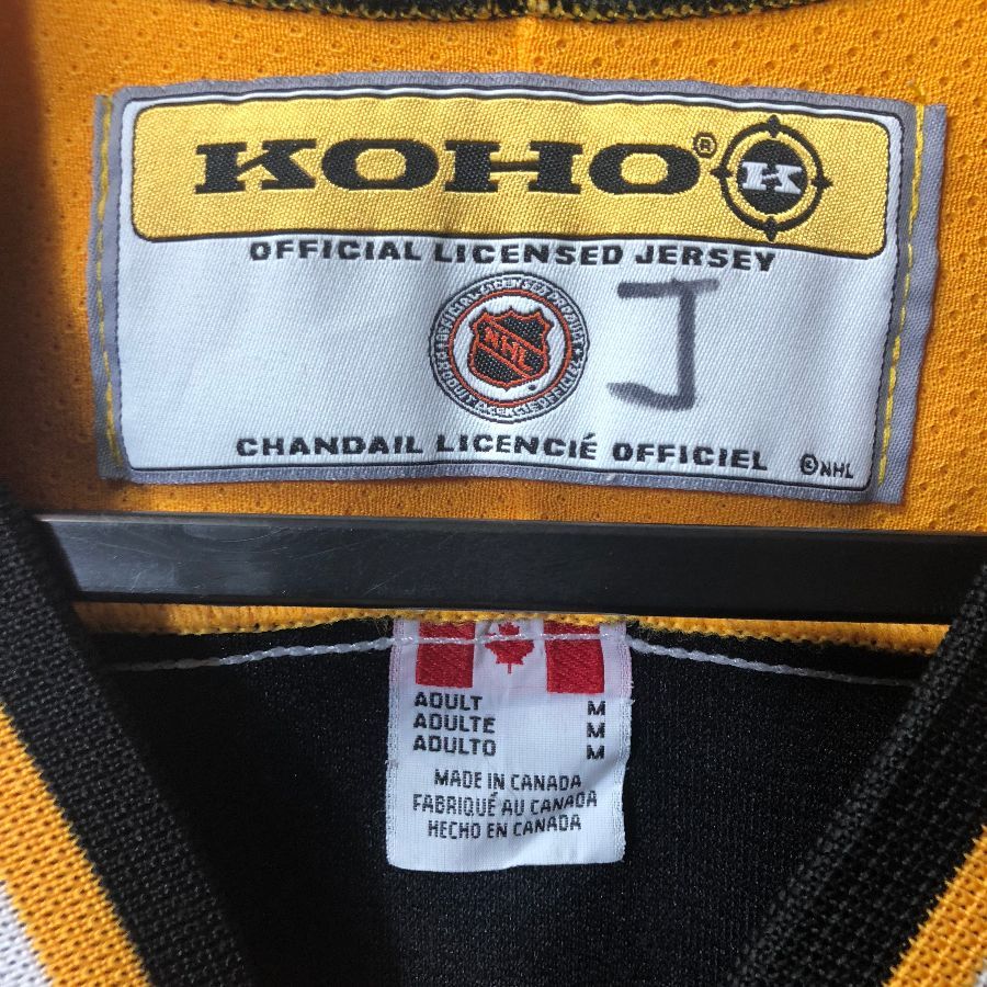 Boston Bruins, Vintage NHL KOHO Jersey, Size Adult Small